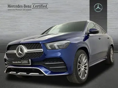 Usado Mercedes GLE350 AMG line 272 CV (200 kW) 2021 Azul brillante SUV