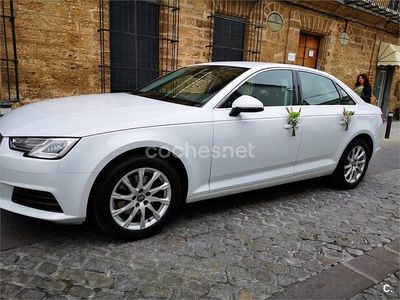 Usado Audi A4 Advanced 150 CV (110 kW) 2017 Blanco Berlina