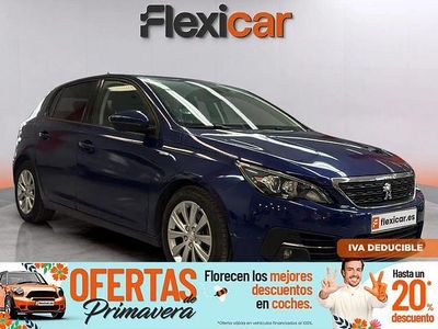 Usado Peugeot 308 Style 130 CV (95 kW) 2020 Azul Berlina