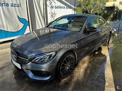 Occasion Mercedes C250 AMG line 204 PK (150 kW) 2017 Grijs Coupé