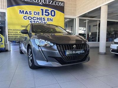 Usado Peugeot 208 Allure 102 CV (75 kW) 2020 Gris Utilitario