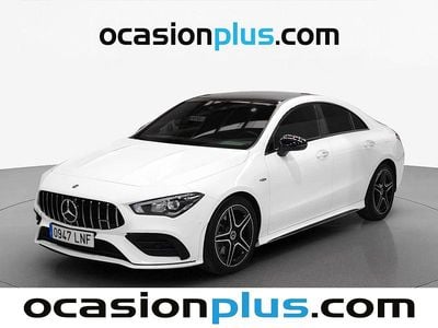 Usado Mercedes CLA200 AMG 150 CV (110 kW) 2021 Blanco Berlina