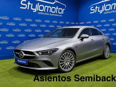 Usado Mercedes CLA250e 218 CV (160 kW) 2022 Plateado Coupe