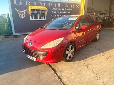 Usado Peugeot 307 CC Sport 136 CV (100 kW) 2008 Granate Descapotable
