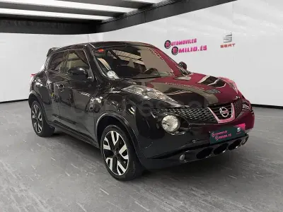 Käytetty Nissan Juke Acenta 110 HP (80 kW) 2014 Musta Katumaasturi