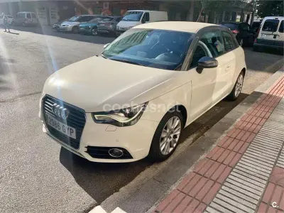Usado Audi A1 Ambition 122 CV (89 kW) 2010 Blanco Utilitario