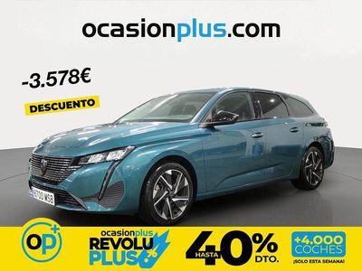 Usado Peugeot 308 Allure 130 CV (95 kW) 2024 Azul Familiar