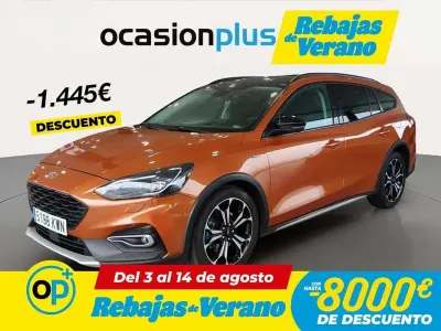 Usado Ford Focus Active 125 CV (91 kW) 2019 Naranja Familiar