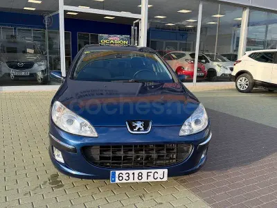 Usado Peugeot 407 Sport 170 CV (125 kW) 2006 Azul Berlina