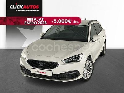 Usado Seat Leon Style 150 CV (110 kW) 2024 Gris Familiar