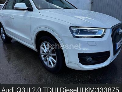 Usado Audi Q3 140 CV (102 kW) 2014 Blanco SUV