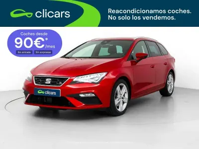 Usado Seat Leon FR 150 CV (110 kW) 2020 Rojo Berlina