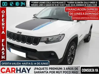 Usado Jeep Compass Trailhawk 241 CV (177 kW) 2022 Blanco SUV