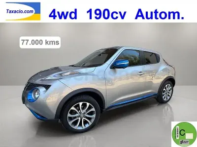 Usado Nissan Juke Tekna 190 CV (139 kW) 2016 Gris / plata SUV