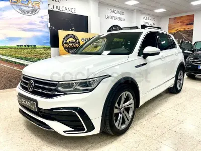 Usado VW Tiguan R-line 150 CV (110 kW) 2021 Blanco SUV