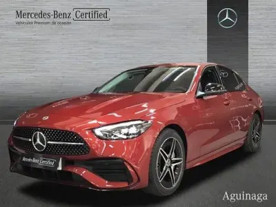 Usado Mercedes C200 204 CV (150 kW) 2023 Rojo jacinto
