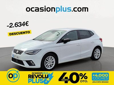 Usado Seat Ibiza FR 110 CV (80 kW) 2023 Blanco Berlina