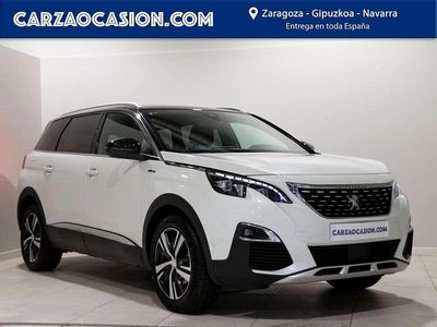 Blanco Usado 2019 Peugeot 5008 GT-line Monovolumen | 15.495 € (Precio justo)