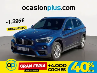 Usado BMW X1 150 CV (110 kW) 2016 Azul SUV