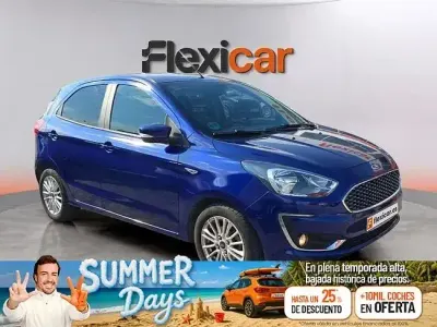 Usado Ford Ka 70 CV (51 kW) 2019 Azul Berlina