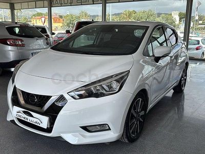 Usado Nissan Micra Acenta 90 CV (66 kW) 2018 Blanco Utilitario