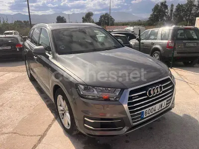 Usado Audi Q7 S-Line 272 CV (200 kW) 2017 Gris / plata SUV