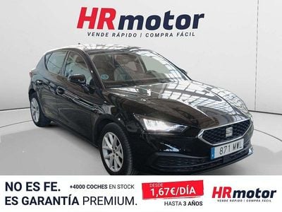 Usado Seat Leon Style 116 CV (85 kW) 2024 Negro Berlina
