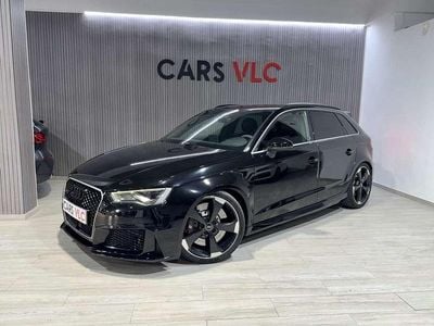 Usado Audi RS3 Sportback 367 CV (269 kW) 2015 Negro Utilitario