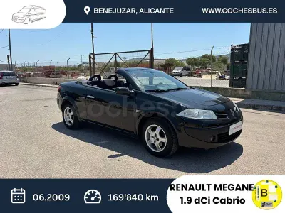 Usado Renault Mégane Cabriolet Dynamique 130 CV (95 kW) 2009 Negro Descapotable