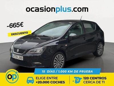 Usado Seat Ibiza CONNECT 110 CV (80 kW) 2016 Negro