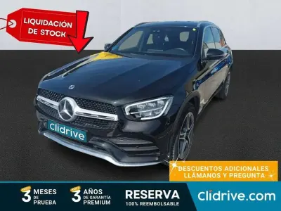 Usado Mercedes GLC300 194 CV (142 kW) 2022 Negro SUV