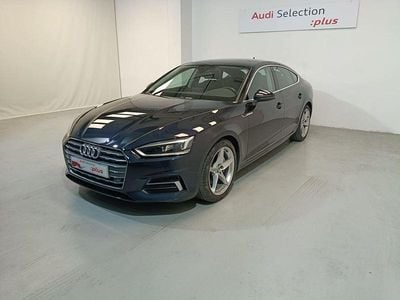Usado Audi A5 Sport 190 CV (139 kW) 2017 Azul Berlina