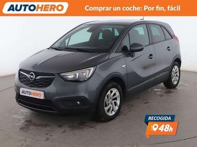 Gris / plata Usado 2018 Opel Crossland X Selective SUV | 10.199 € (Precio justo)