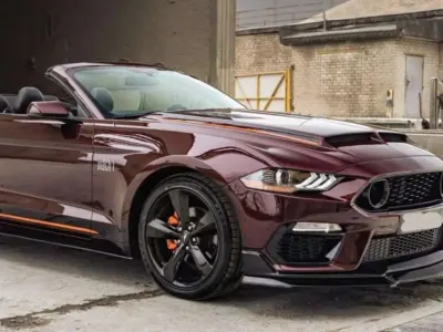 Usado Ford Mustang 290 CV (213 kW) 2018 Burdeos Descapotable