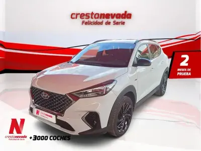 Usado Hyundai Tucson N Line 136 CV (100 kW) 2020 Blanco SUV