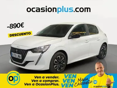 Usado Peugeot 208 Active 75 CV (55 kW) 2022 Blanco Utilitario