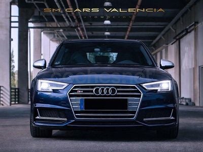 Usado Audi A4 S-Line 354 CV (260 kW) 2017 Azul Familiar