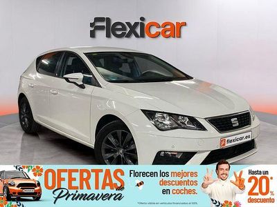 Usado Seat Leon Style 130 CV (95 kW) 2020 Blanco