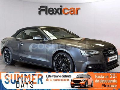 Usado Audi A5 Cabriolet S-Line 190 CV (139 kW) 2016 Gris Descapotable