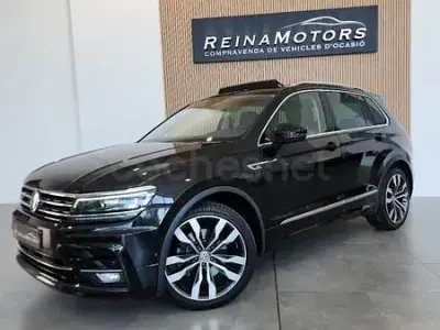 Usado VW Tiguan Sportline 190 CV (139 kW) 2018 Negro SUV