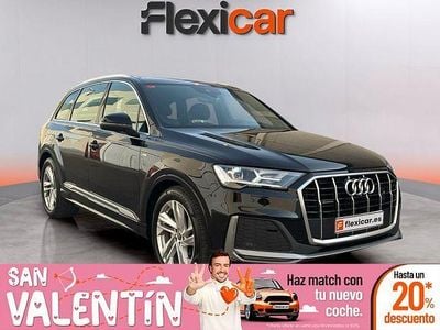Usado Audi Q7 S-Line 231 CV (169 kW) 2021 Negro SUV