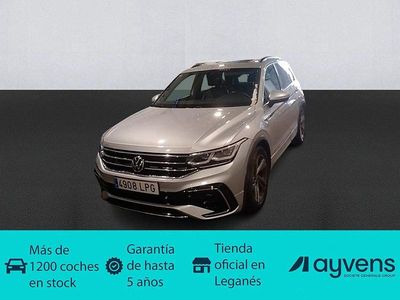 Usado VW Tiguan R-line 150 CV (110 kW) 2021 Gris plata SUV