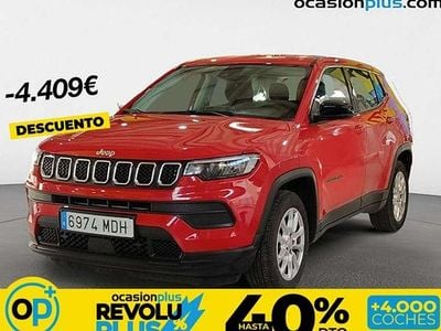 Usado Jeep Compass Longitude 129 CV (94 kW) 2023 Rojo SUV