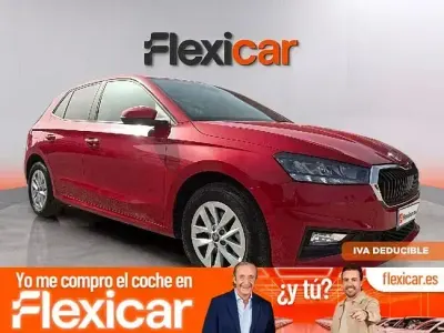 Usado Skoda Fabia Selection 115 CV (84 kW) 2025 Rojo Utilitario