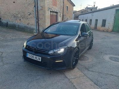 Usado VW Golf VI R 271 CV (199 kW) 2011 Negro Utilitario