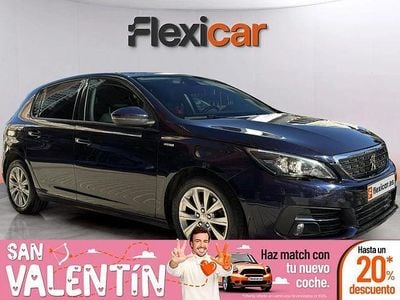 Usado Peugeot 308 Style 130 CV (95 kW) 2020 Negro Berlina