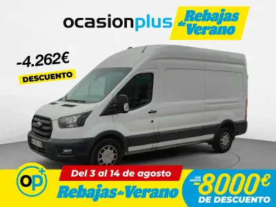 Usado Ford Transit Trend 130 CV (95 kW) 2022 Blanco Van