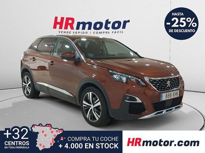 Usado Peugeot 3008 Allure 131 CV (96 kW) 2018 Marrón SUV