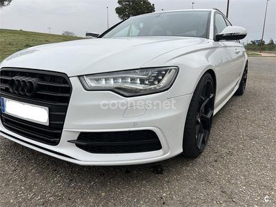 Usado Audi A6 S-Line 313 CV (230 kW) 2013 Blanco Familiar