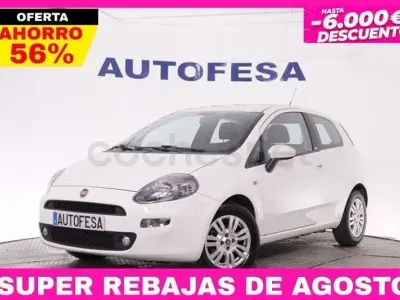 Usado Fiat Punto 85 CV (62 kW) 2014 Blanco Utilitario